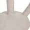 Hello Honey® 12" Ivory Modern Sculptural Taper Candle Holder